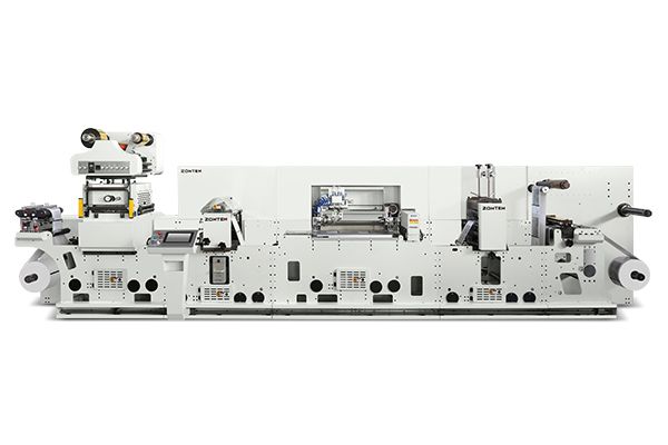 Máquina troqueladora semi rotativa, ZMQ-370